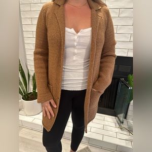 J Crew Camel Cardigan